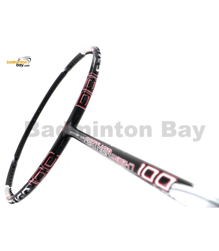 Apacs Feather Weight 100 Black Badminton Racket (6U)