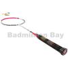 Apacs Feather Weight 100 White Pink Badminton Racket (6U)