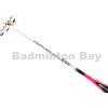 Apacs Feather Weight 100 White Pink Badminton Racket (6U)