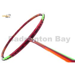 Apacs Ferocious 22 Red Badminton Racket 4U (World Slimmest Badminton Shaft)