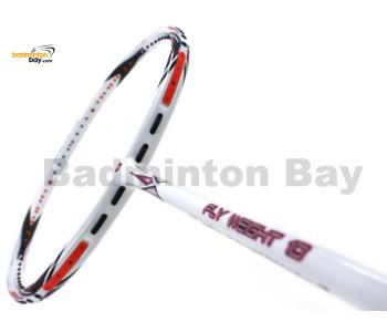 Apacs Flyweight 10 White Matte Compact Frame Badminton Racket 7U 