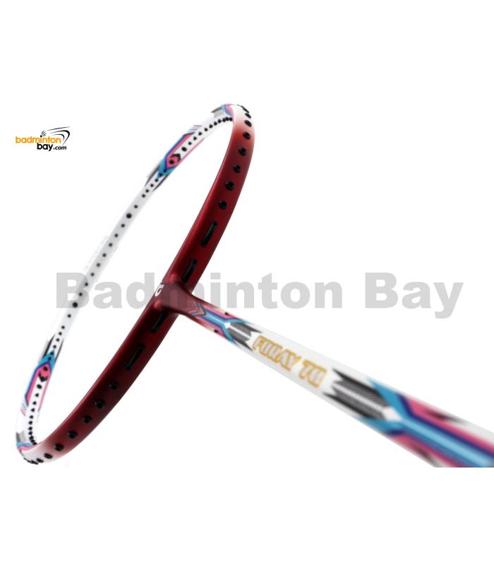 Apacs Foray 70 White Red Matte Badminton Racket (4U)