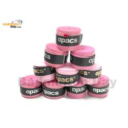 Apacs PU Overgrip AP-016 ( 10-pieces ) Pink Color for Badminton Squash Tennis Racket Grip