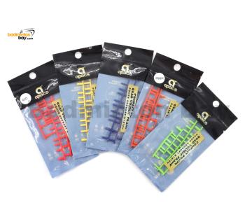 Apacs Assorted Fused Grommet Strip Eyelet Pack - Grommet Replacement for Badminton Racket 