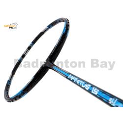 Apacs Infinitus 15 Black Metallic Blue Badminton Racket (5U)