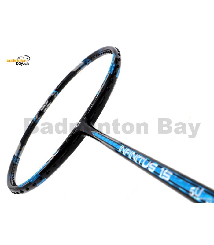 Apacs Infinitus 15 Black Metallic Blue Badminton Racket (5U)