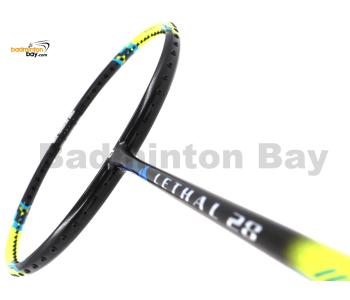 Apacs Lethal 28 Black Yellow Badminton Racket (5U)