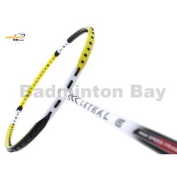 Apacs Lethal 6 White Yellow Badminton Racket (5U)