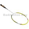 Apacs Lethal 6 White Yellow Badminton Racket (5U)