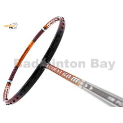 Apacs Lethal 60 III Black Orange Glossy Badminton Racket (4U)