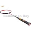 Apacs Lethal 60 III Red Black Matte Badminton Racket (4U)