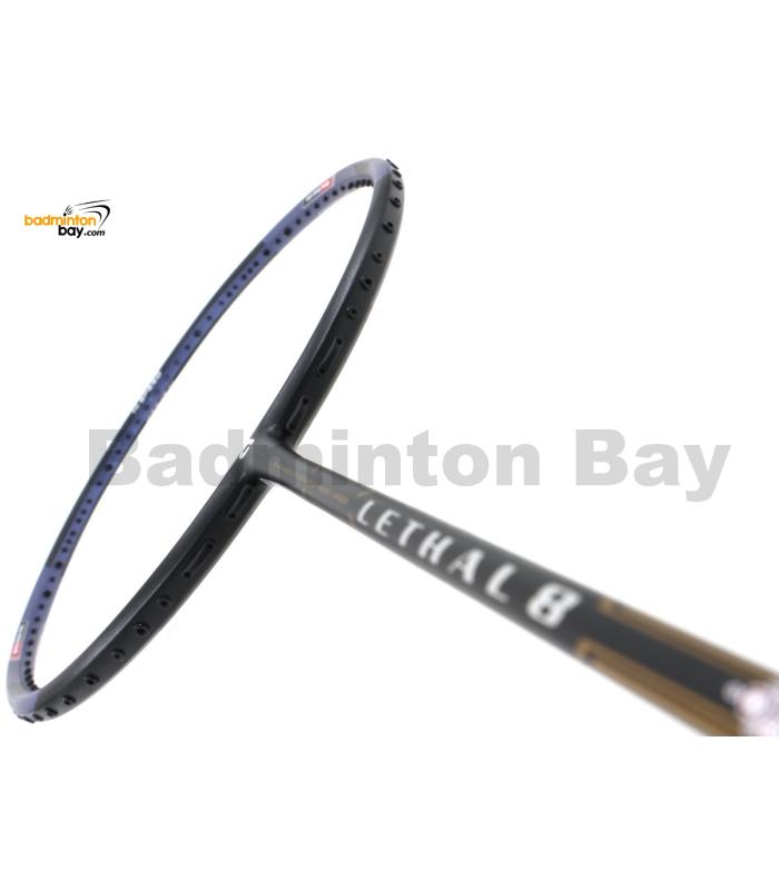 Apacs Lethal 8 Black Purple (4U) Badminton Racket Apacs Lethal 8 Black Purple (4U) Badminton Racket