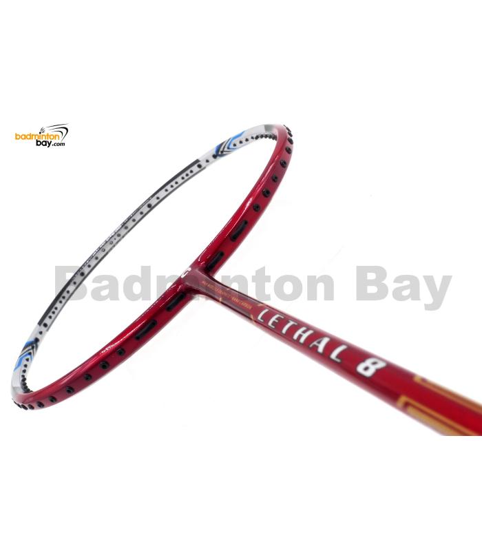 Apacs Lethal 8 Black Red (4U) Badminton Racket