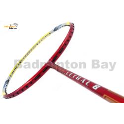 Apacs Lethal 8 Yellow Red (4U) Badminton Racket