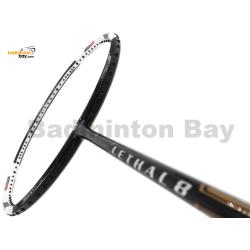 Apacs Lethal 8 Black White (4U) Badminton Racket