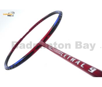 Apacs Lethal 9 Red Blue Badminton Racket (4U)