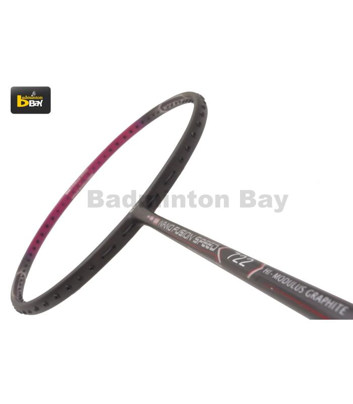 Apacs Nano Fusion 722 Speed Black Pink (Matte) (6U) Badminton Racket