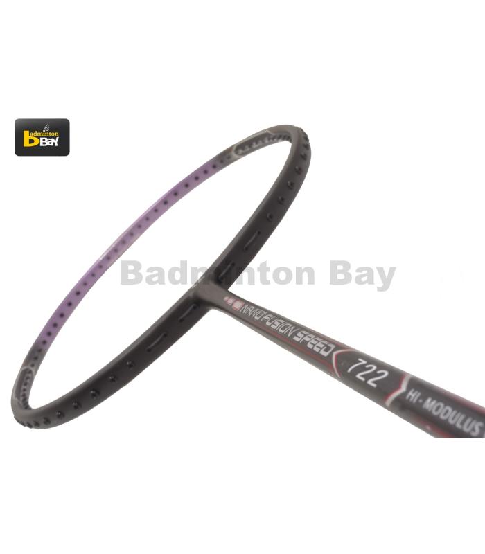 Apacs Nano Fusion 722 Speed Purple (Matte) (6U) Badminton Racket