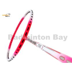 Apacs Nano Fusion 722 Speed White Pink Matte (6U) Badminton Racket