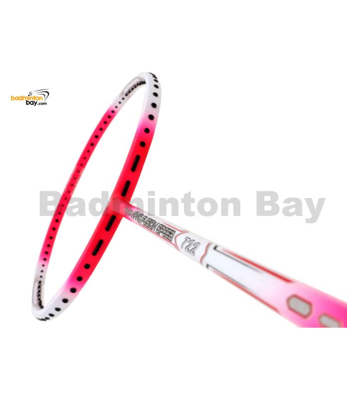 Apacs Nano Fusion 722 Speed White Pink Matte (6U) Badminton Racket