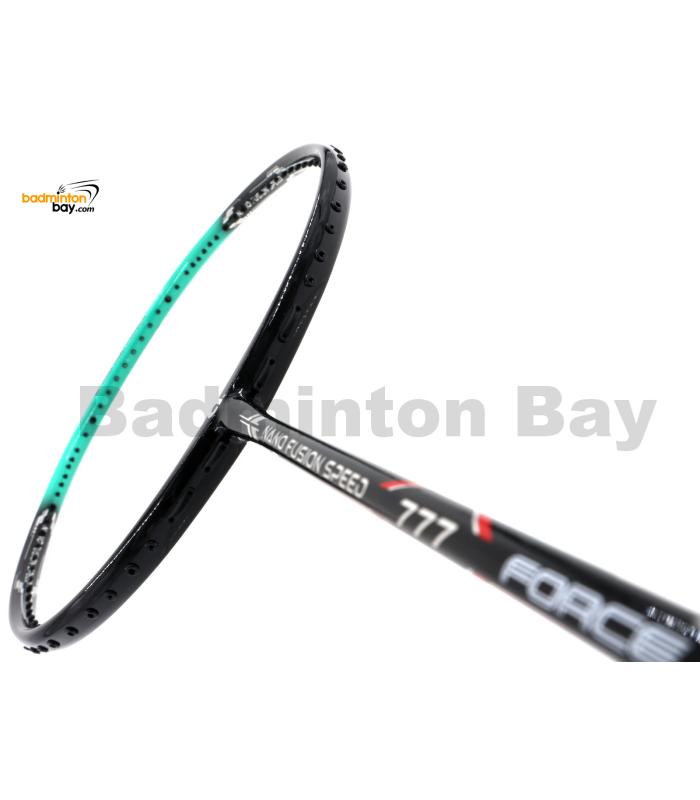 Apacs Nano Fusion Speed 777 Force Black Mint Green (6U) Badminton Racket