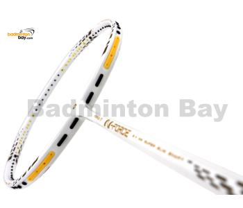 Apacs N Force III White Gold Badminton Racket Compact Frame (4U)