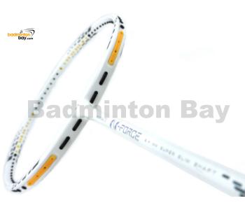 Apacs N Force III White Silver Badminton Racket Compact Frame (4U)