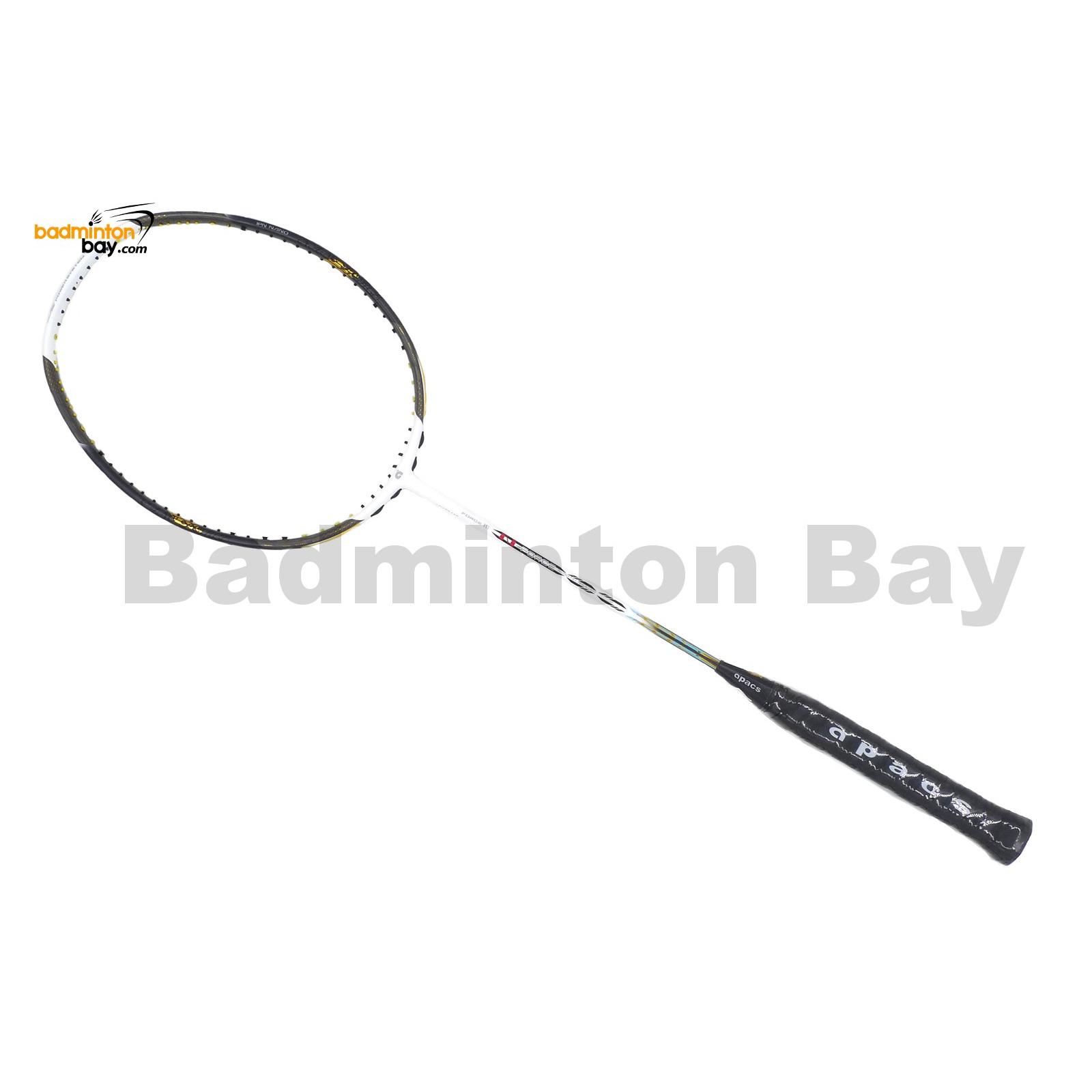 Apacs N Force III White Badminton Racket Compact Frame (4U)