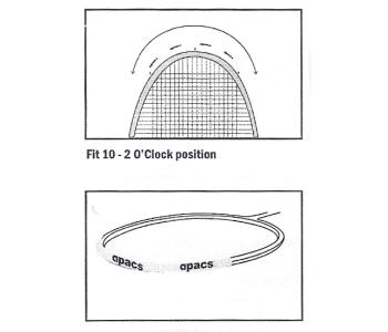 Apacs Badminton Racket Frame Protector - Increase BP by 5mm