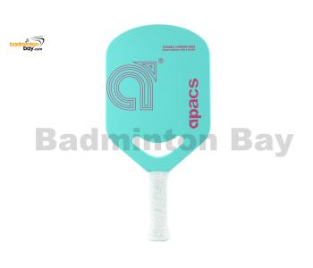 Apacs Kinetic Pickleball Paddle Light Green With Rough Surface For Professional Performance