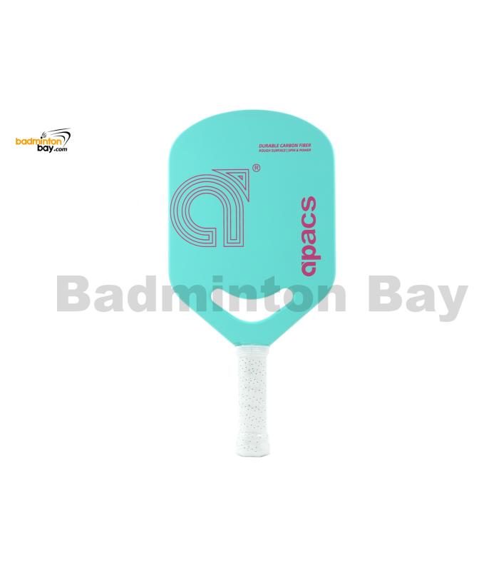 Apacs Kinetic Pickleball Paddle Light Green With Rough Surface For Professional Performance