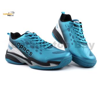 Apacs Advantage 622 Blue Black Indoor Badminton Squash Court Shoes With Improved Cushioning