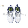 Apacs Advantage 625 White Blue Indoor Badminton Squash Court Shoes With Improved Cushioning