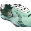 Apacs Aggressive 515 Shoes Green Grey White Indoor Badminton Court Shoes With Improved Cushioning and Outsole