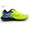 Apacs Cushion Power 070 Neon Green Badminton Shoes With Transparent Outsole and Improved Cushioning