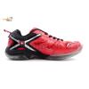 Apacs Cushion Power 070 Red Badminton Shoes With Transparent Outsole and Improved Cushioning