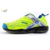 Apacs Cushion Power 071 Neon Green Badminton Shoes With Transparent Outsole and Improved Cushioning