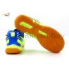 Apacs Cushion Power 073 Neon Green/Blue Badminton Shoes With Improved Cushioning