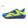 Apacs Cushion Power 077 Blue Neon Green Badminton Shoes With Improved Cushioning