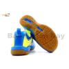 Apacs Cushion Power 077 Blue Neon Green Badminton Shoes With Improved Cushioning