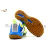 Apacs Cushion Power 077 Neon Green Blue Badminton Shoes With Improved Cushioning