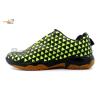 Apacs Cushion Power 078 Black Neon Green Badminton Shoes With Improved Cushioning