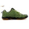 Apacs Cushion Power 078 Black Neon Green Badminton Shoes With Improved Cushioning