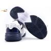 Apacs Cushion Power CP301-XY White Navy Indoor Badminton Squash Court Shoes With Improved Cushioning , Free Shoe Bag