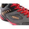 Apacs CP303-XY Dark Grey Red Shoe White With Improved Cushioning and Outsole