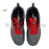 Apacs CP303-XY Dark Grey Red Shoe White With Improved Cushioning and Outsole