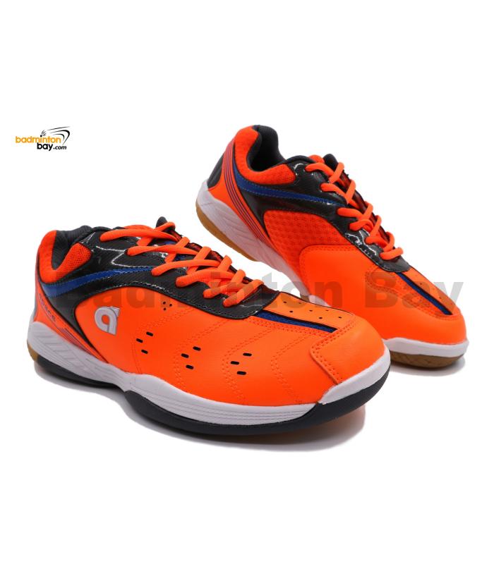 Apacs Cushion Power 500 Orange Badminton Shoes With Improved Cushioning