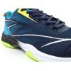 Apacs Cushion Power CP507 Navy Neon Green Indoor Badminton Squash Court Shoes With Improved Cushioning