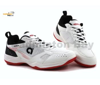 Apacs Cloud Stride CS261 White Black Red Shoe White With Improved Cushioning and Outsole