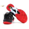 Apacs Performance 668 Shoes Black Indoor Badminton Court Shoes With Improved Cushioning and Outsole